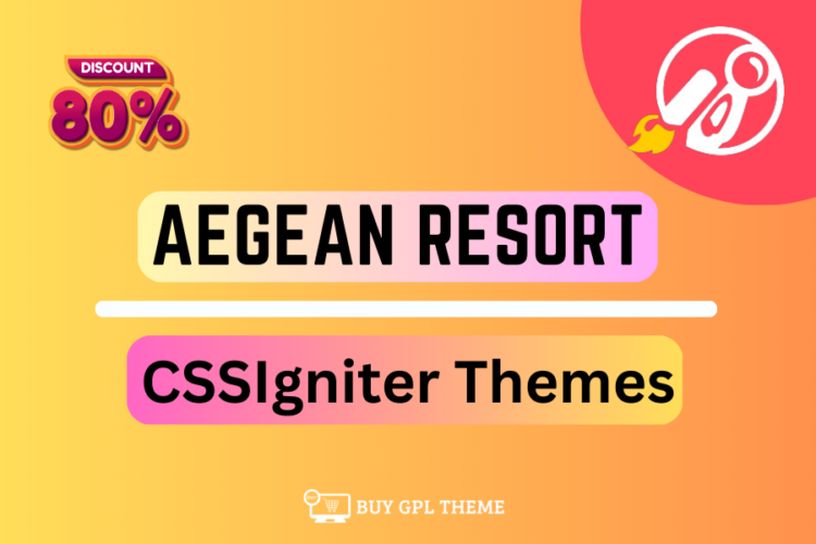 Aegean Resort - WordPress Theme