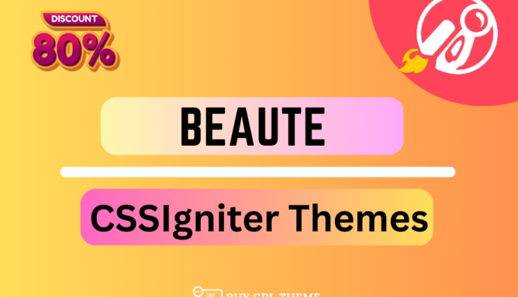 Beaute - WordPress Theme