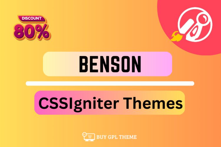 Benson - WordPress Theme
