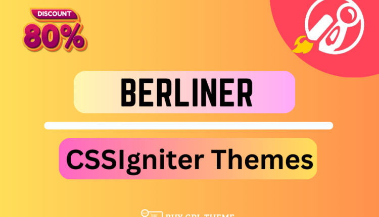 Berliner - WordPress Theme
