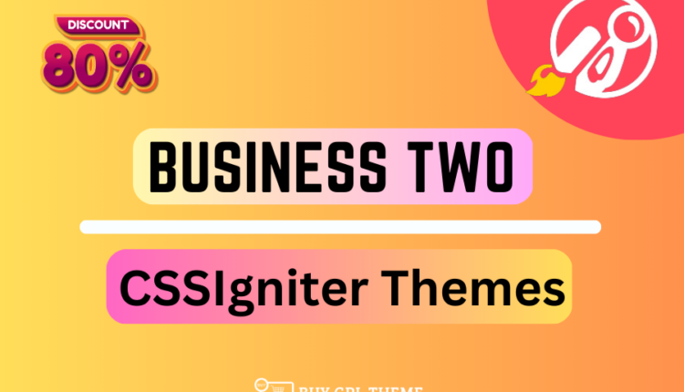 Business Two - WordPress Theme
