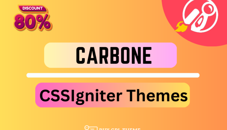 Carbone - WordPress Theme