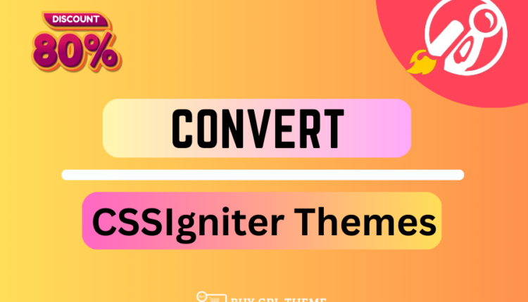 Convert - WordPress Theme
