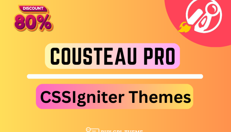 Cousteau Pro - WordPress Theme