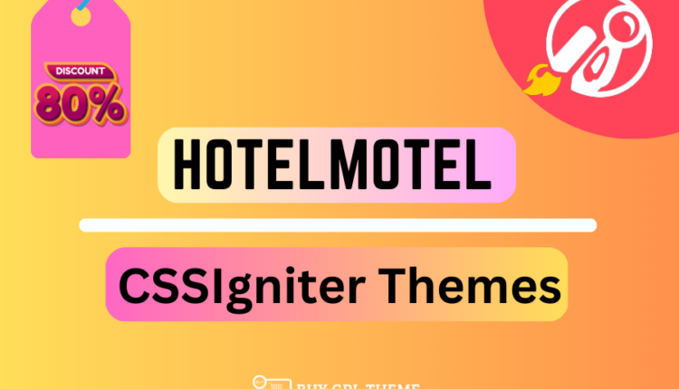 HotelMotel - WordPress Theme
