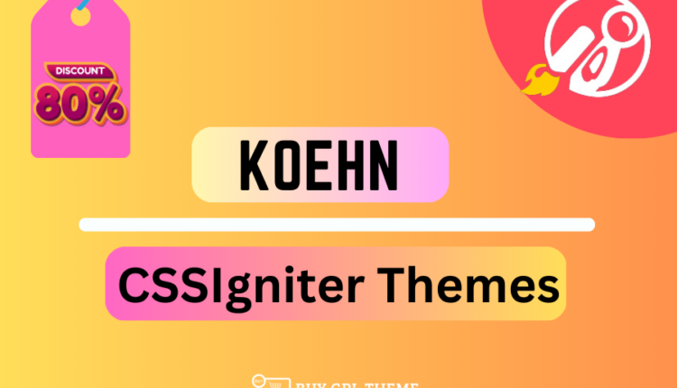 Koehn - WordPress Theme