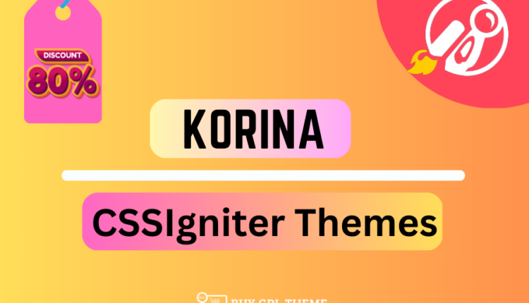 Korina - WordPress Theme