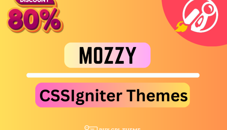 Mozzy - WordPress Theme