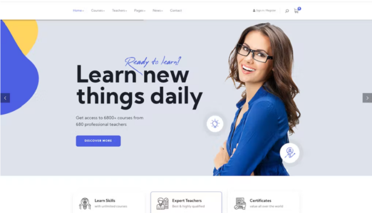 Zilom – Online Education Learning Theme