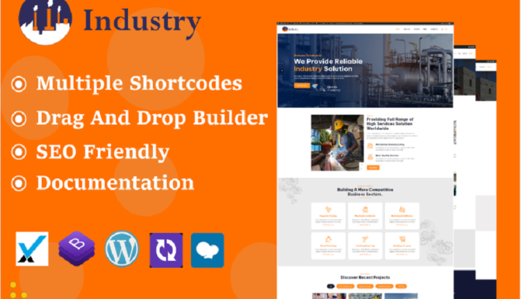 Industro - Industry & Factory WordPress Theme