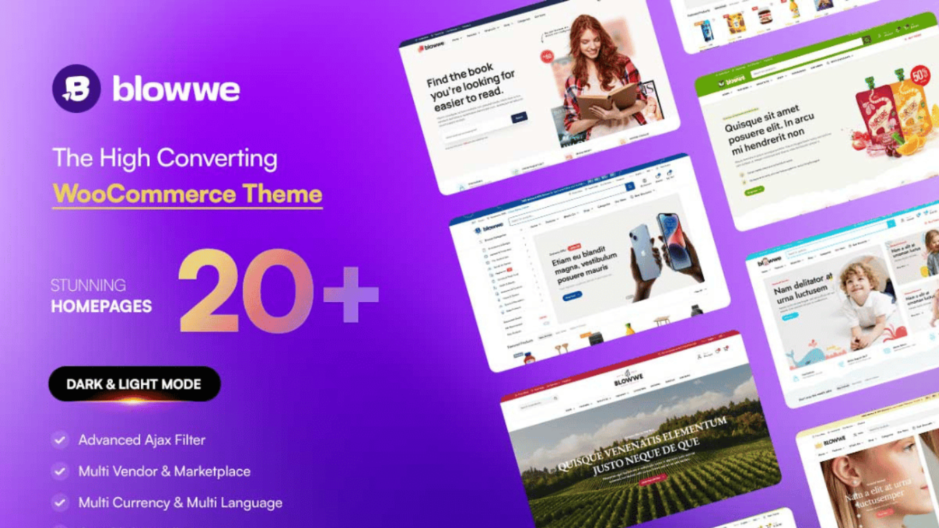 Blonwe – Multipurpose WooCommerce Theme