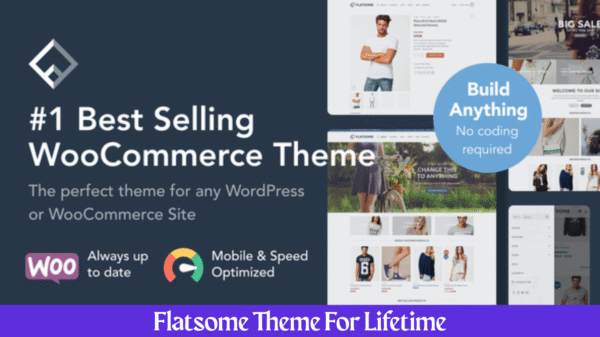 Flatsome Multi-Purpose Responsive Theme + Lifetime
