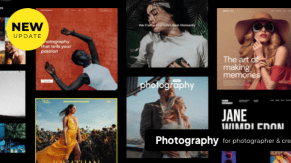 Photography WordPress Theme