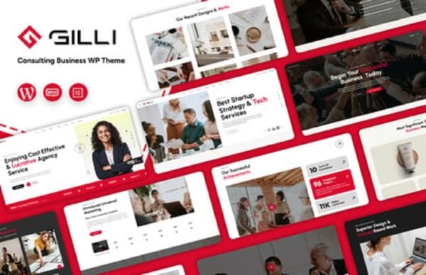 Gilli – Business Consulting WordPress Theme