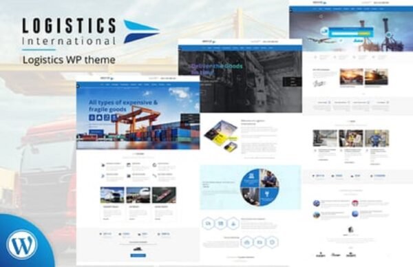 Logistics wordpress theme