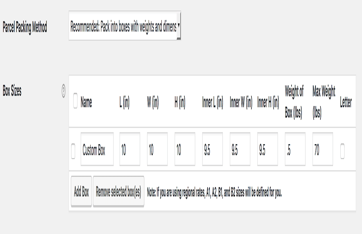 WooCommerce USPS Shipping Method