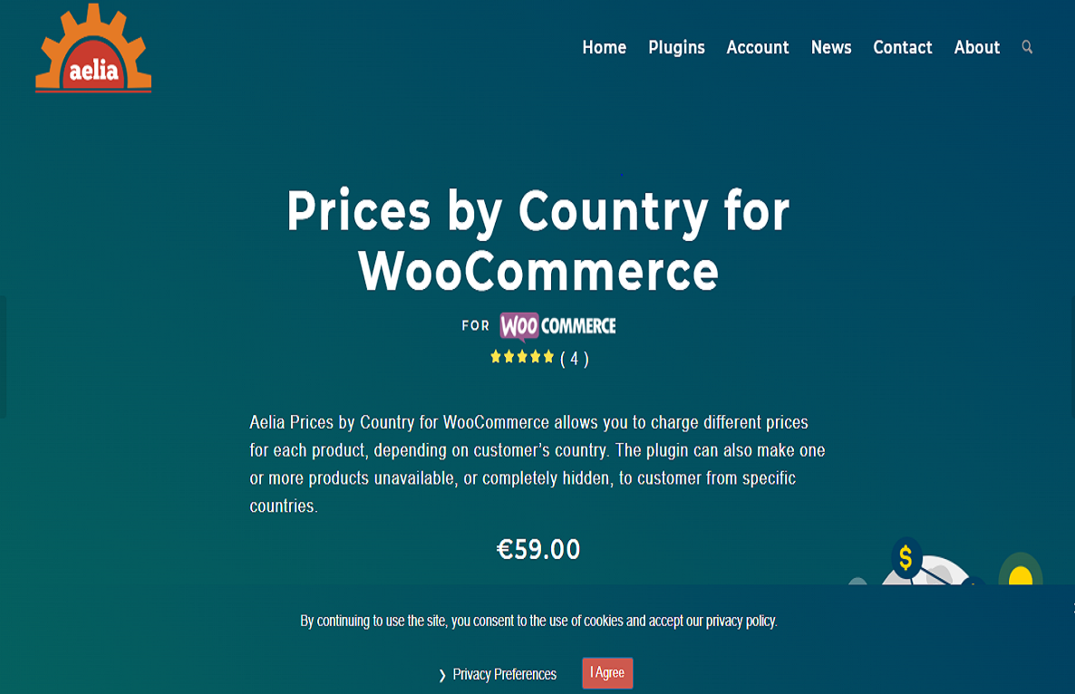 Aelia Prices By Country For Woocommerce