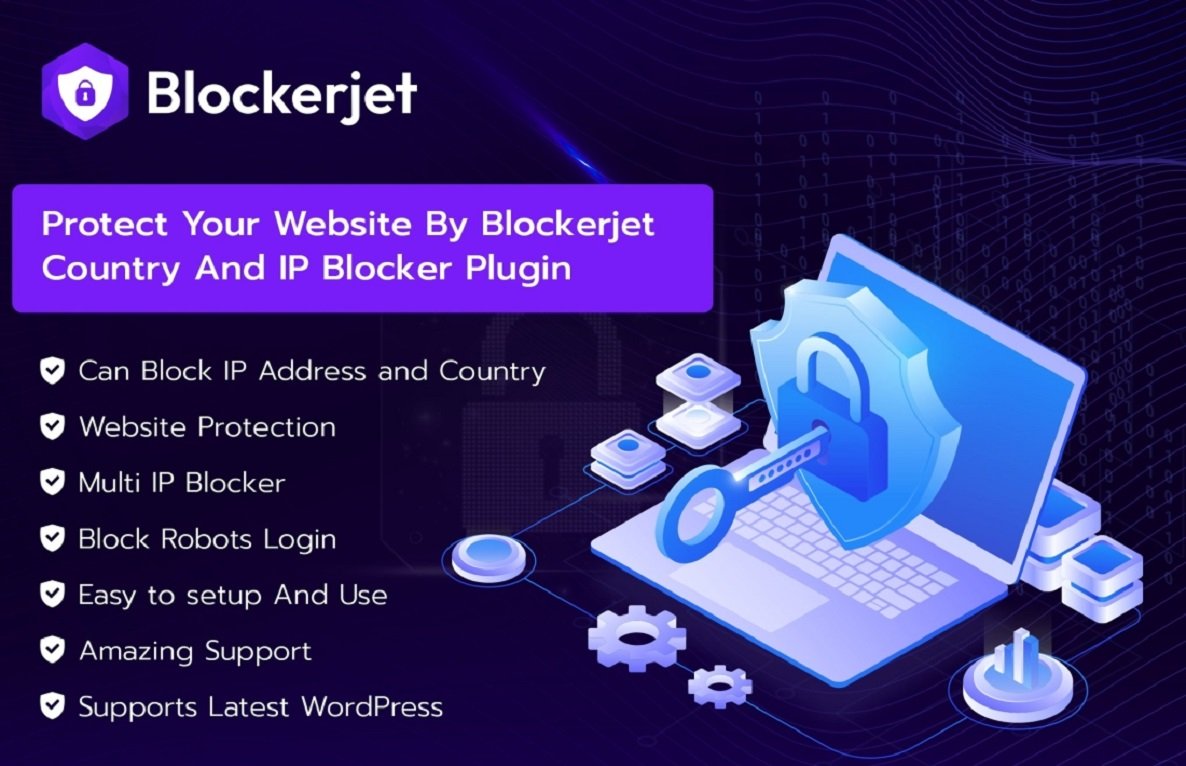 Blockerjet – IP & Country Blocking WordPress Plugin