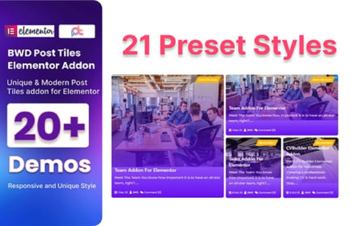 Blog Post Tiles Addon For Elementor