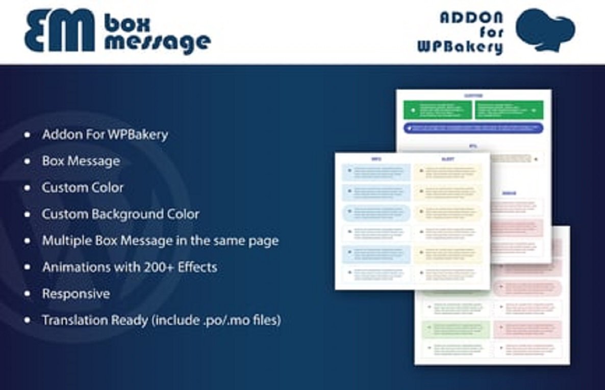 Box Message – Addons for WPBakery Page Builder