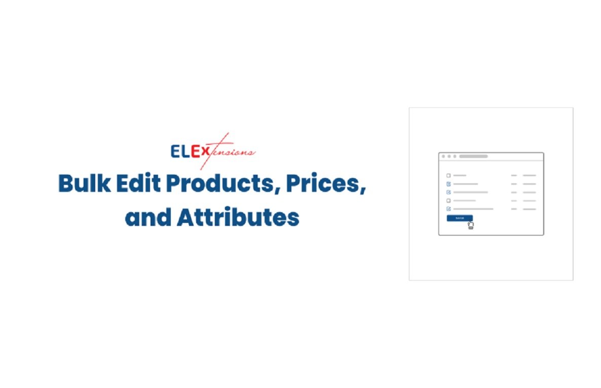 Bulk Edit Products, Prices, and Attributes
