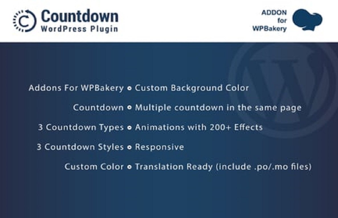 Countdown – Addons for WPBakery Page Builder