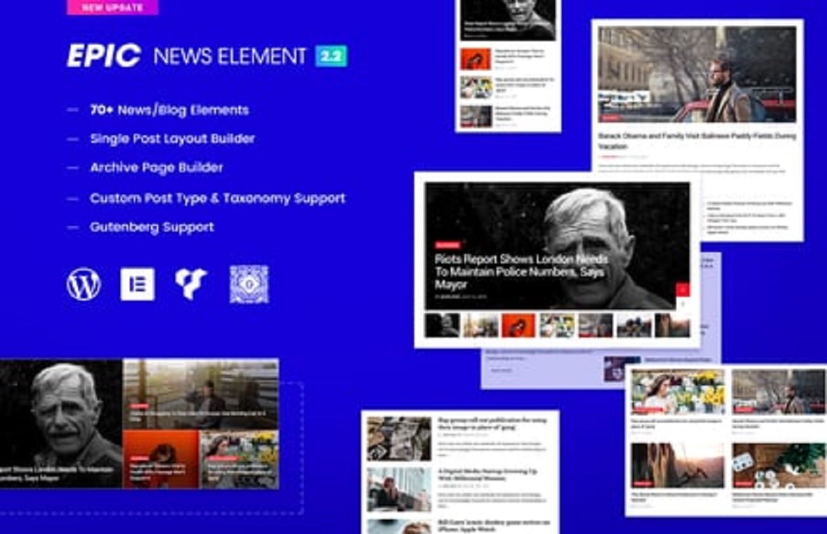Epic News Elements – Elementor & WPBakery Add-ons