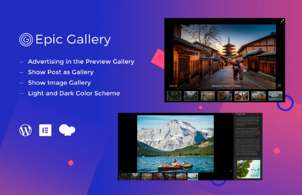 Epic Zoom Gallery Addons for Elementor & WPBakery
