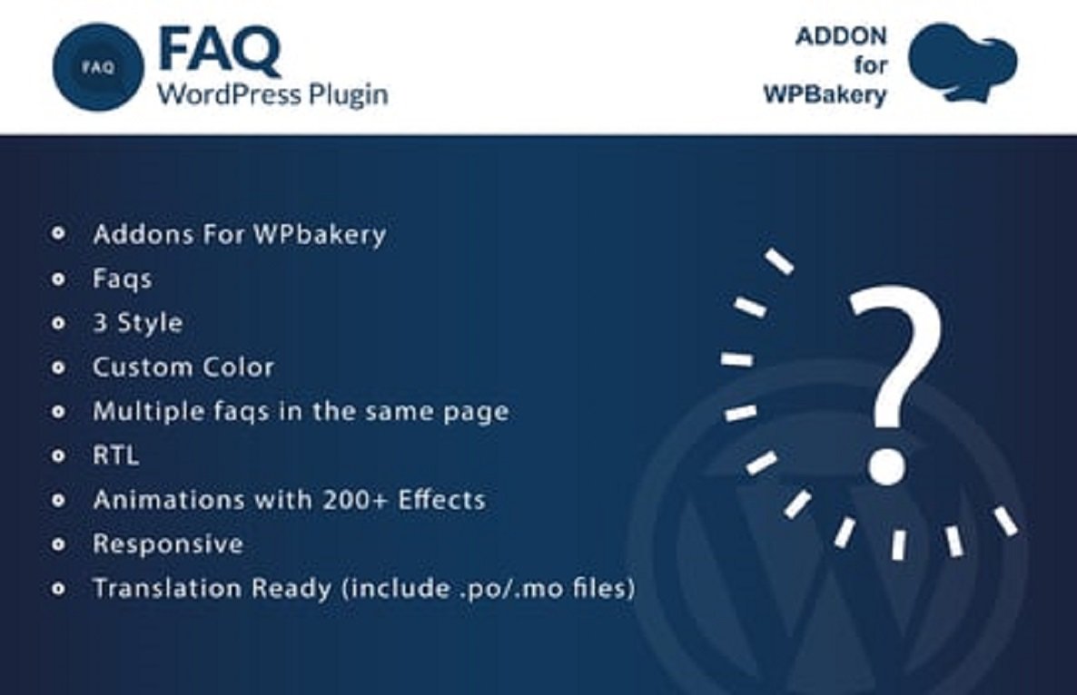 FAQ – Addons for WPBakery Page Builder