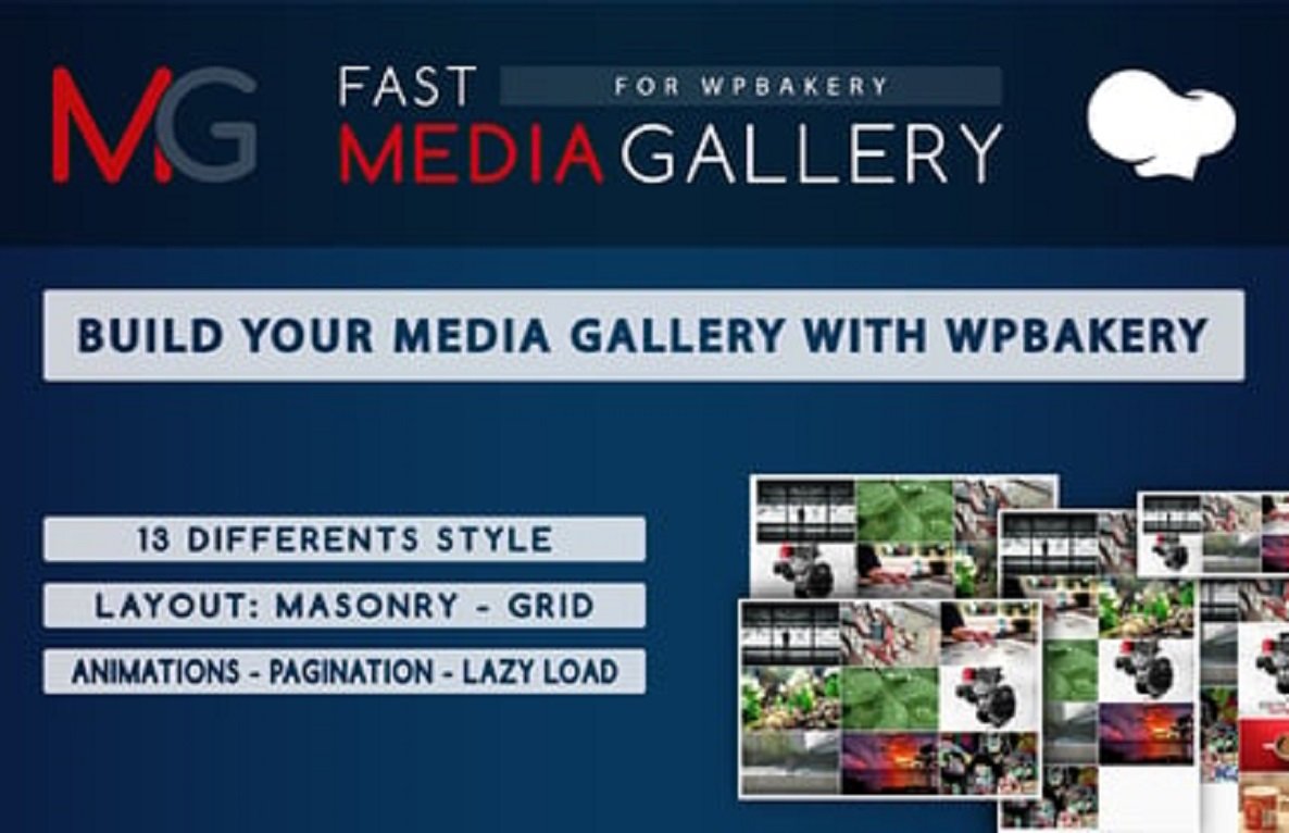 Fast Media Gallery For WPBakery – WP Plugin