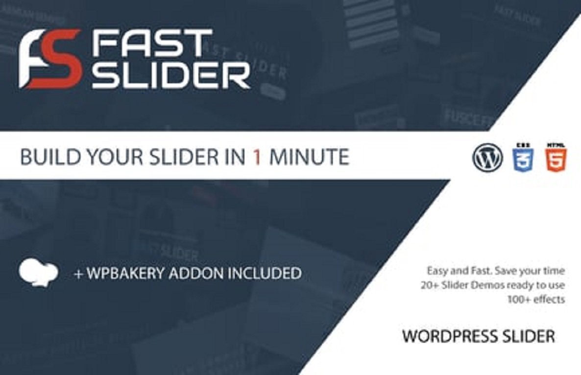 Fast Slider – Easy and Fast – Slider Plugin for WP