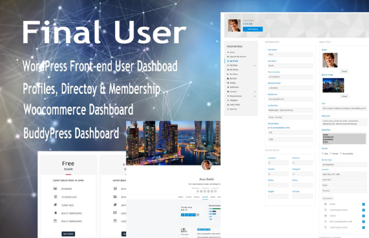 Final User – WP Front-end User Profiles