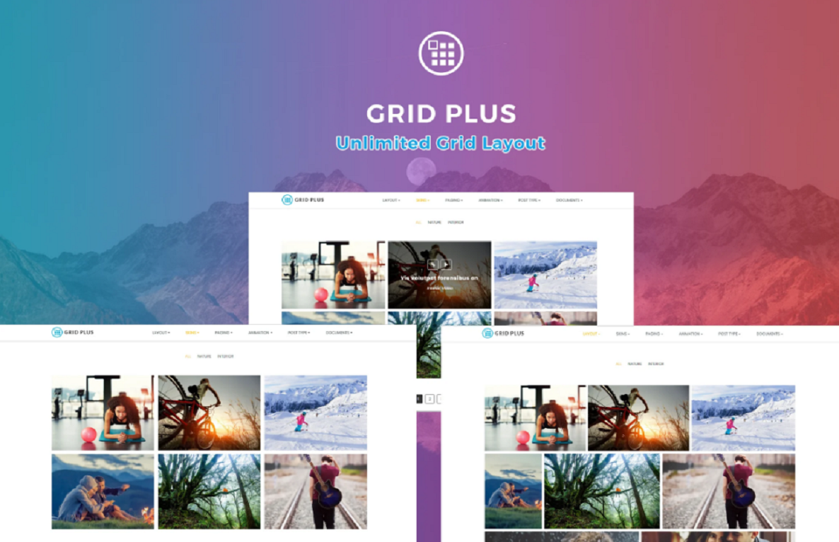 Grid Plus – Unlimited Grid Layout