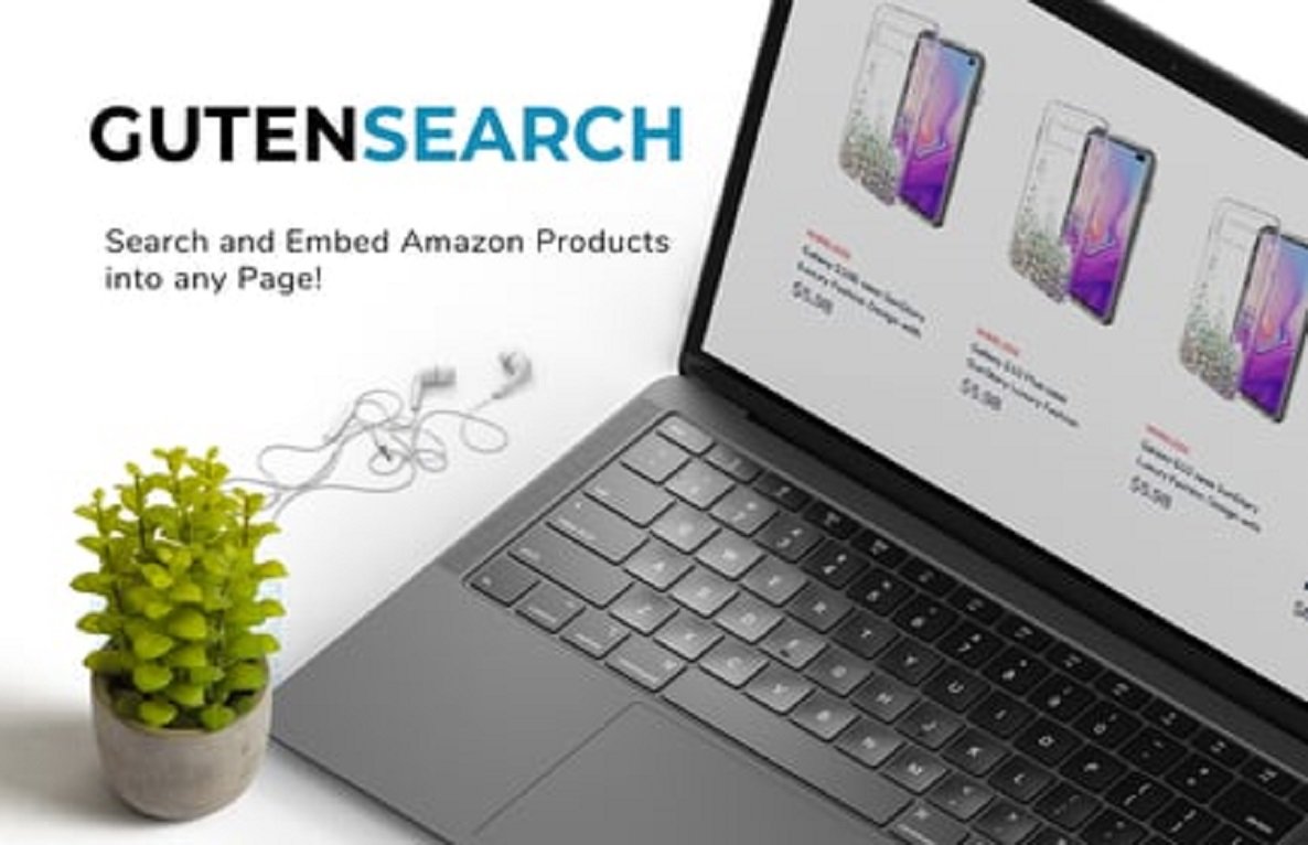 GutenSearch – Amazon Affiliates Products Search