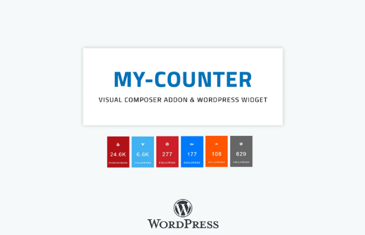 MY-Counter Visual Composer Addon & Widget