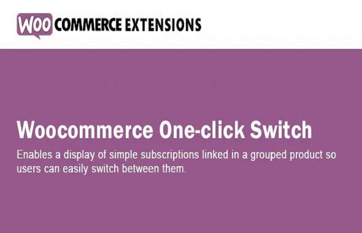 One-click Switch for WooCommerce