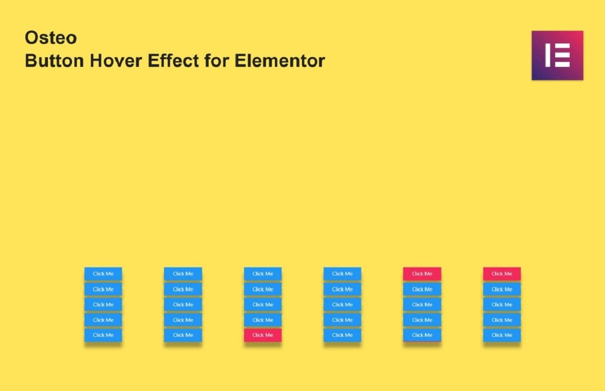 Osteo Button Hover Effect for Elementor
