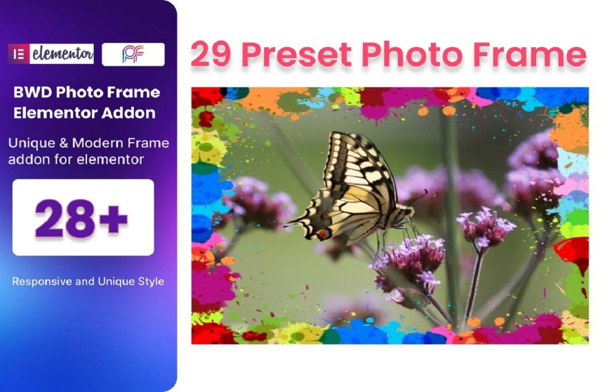 Photo Frame Addon For Elementor