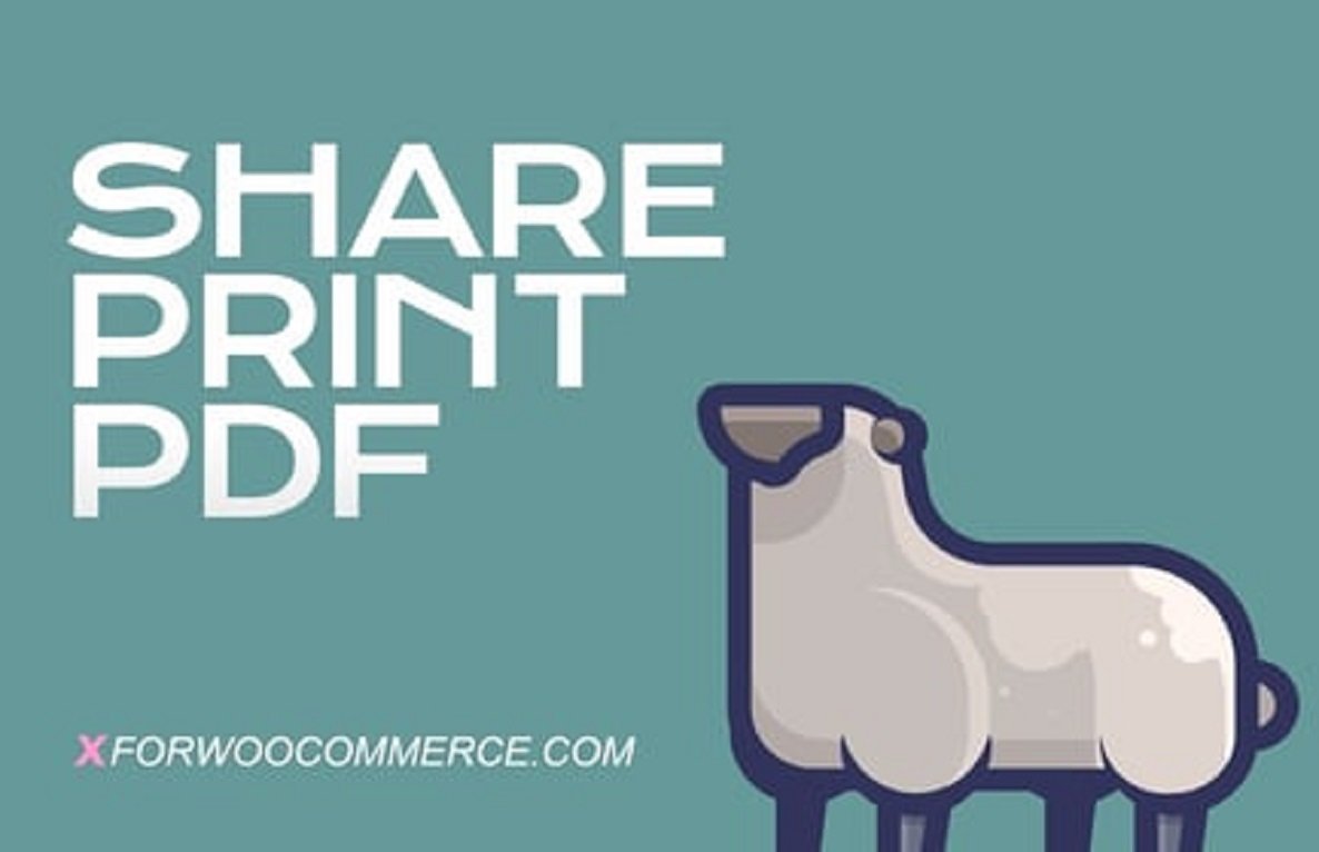 Share, Print and PDF Products for WooCommerce