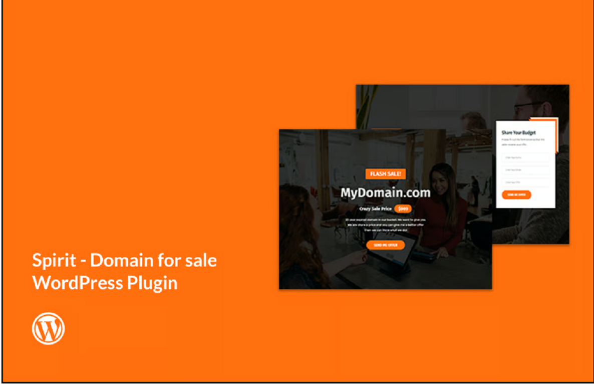 Spirit – Domain for Sale WordPress Plugin