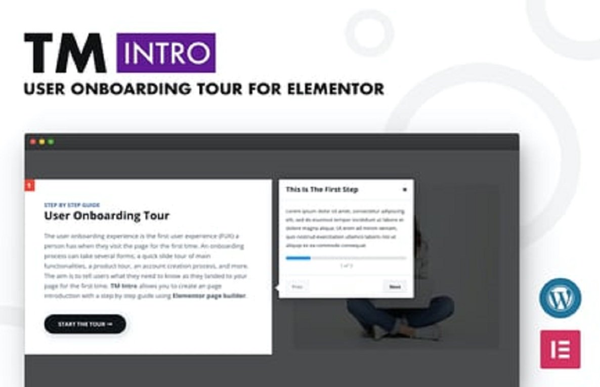 TM Intro – User Onboarding Tour Addon For Elementor