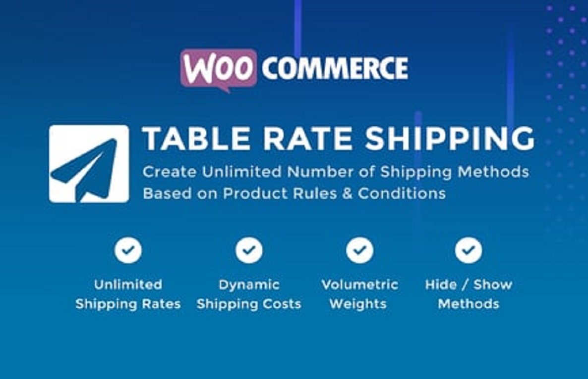 Table Rate Shipping – WooCommerce