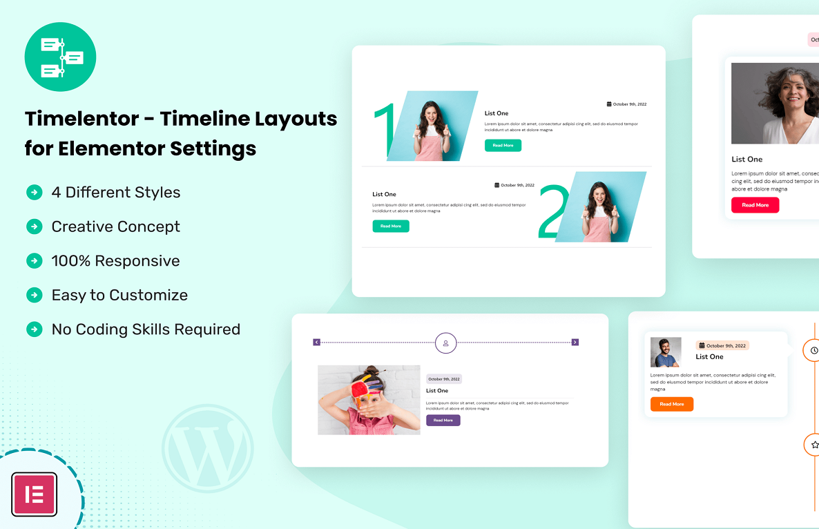 Timelentor – Timeline Layouts for Elementor