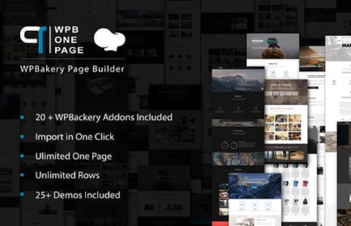 VPB One Page Builder – Addons for WPBakery