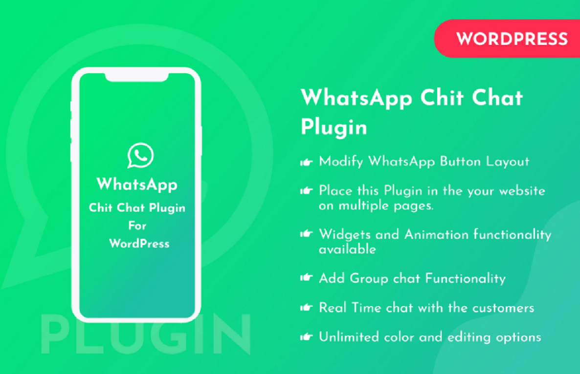 WhatsApp Chit Chat Plugin For WordPress