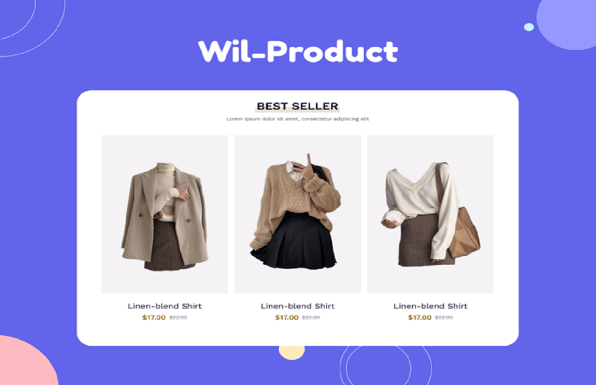 Wiloke WooCommerce Products Grid and Slider