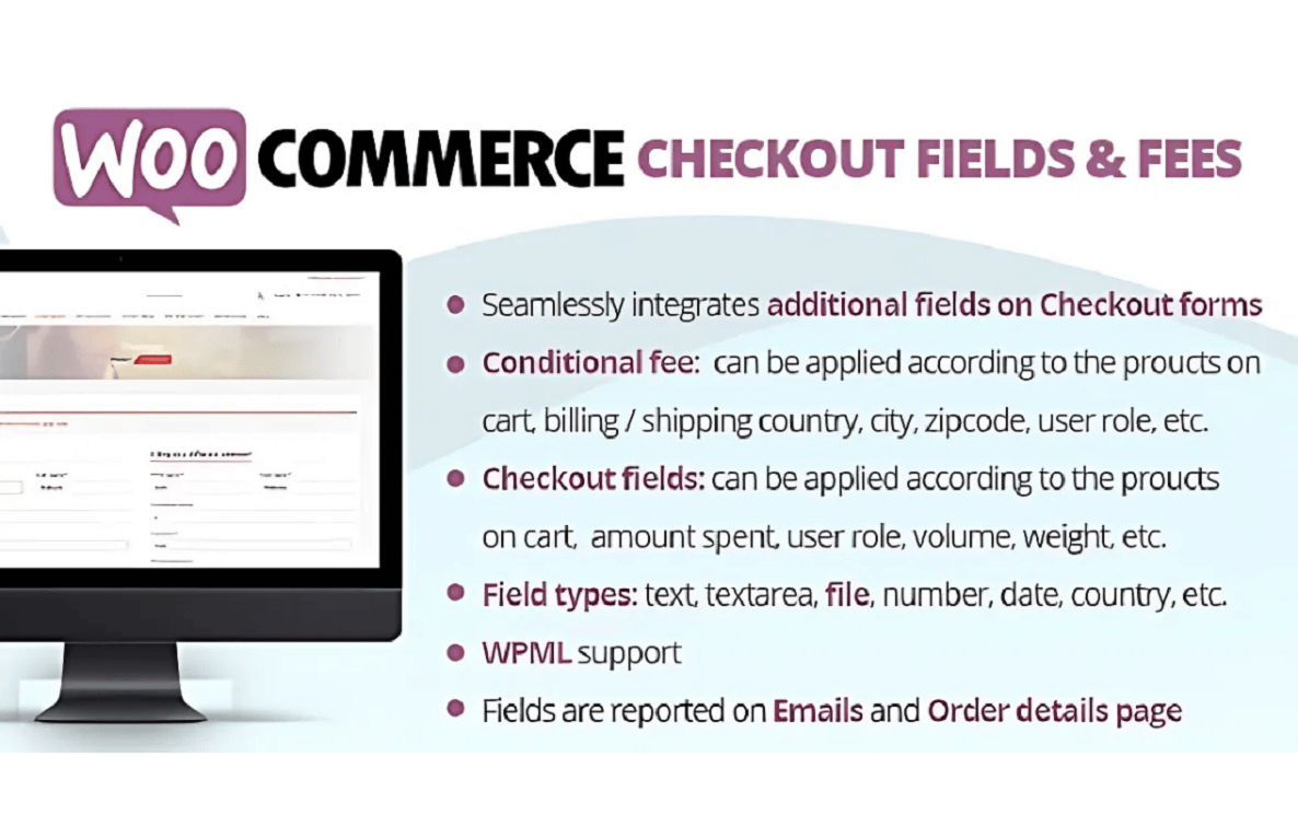 WooCommerce Checkout Fields & Fees
