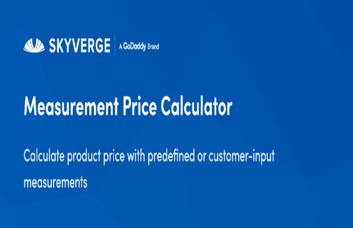 WooCommerce Measurement Price Calculator