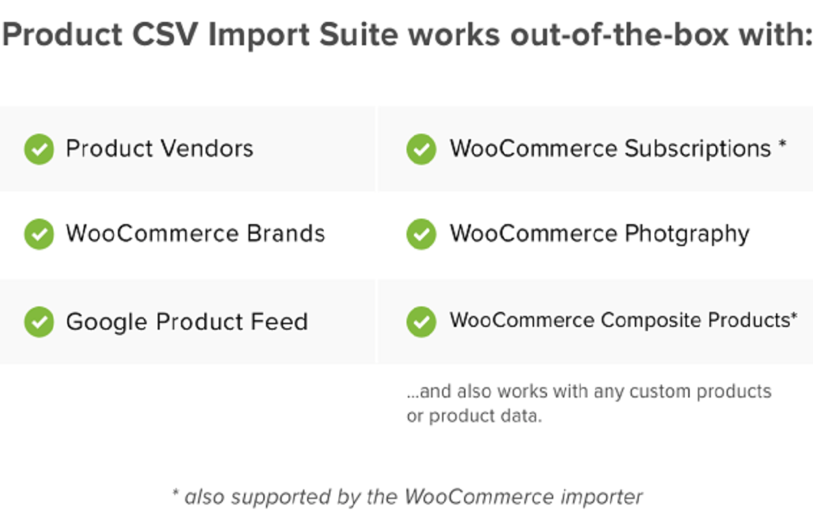 WooCommerce Product CSV Import Suite