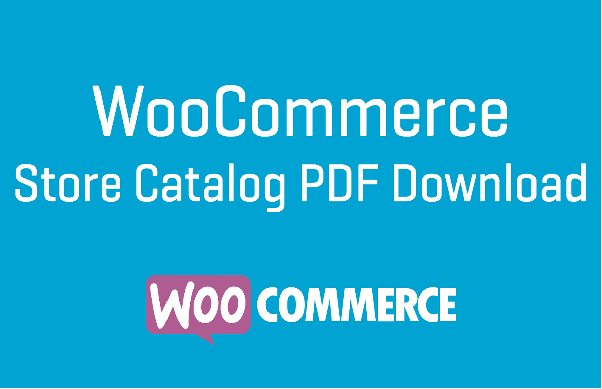 WooCommerce Store Catalog PDF Download